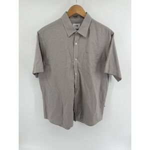 NWOT NN07 Leon Short Sleeve Shirt Sz XXL Linen Blend Dadcore Preppy Cottagecore